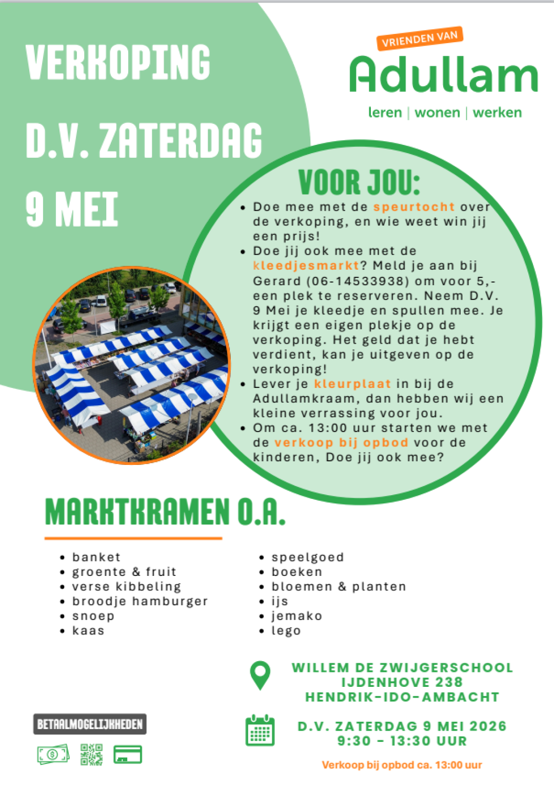 Afbeelding bij Verkoopdag Adullam